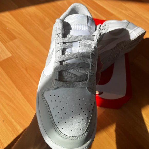 Dunk Low Retro Grey Fog DD1391-103 Shoes Sneaker - Picture 4 of 5